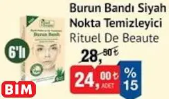 RİTUEL DE BEAUTE BURUN BANDI SİYAH NOKTA TEMİZLEYİCİ